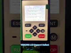 वस्त्र कागज और पैकेजिंग उद्योगों के लिए VFD500 एलसीडी इतालवी उन्नत आवृत्ति इन्वर्टर