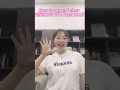 VEIKONG VFD पासवर्ड कैसे सेट और क्लियर करें?